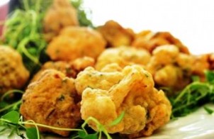 زهرة (قرنبيط) مقلي