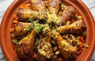 طاجن أفخاذ الدجاج